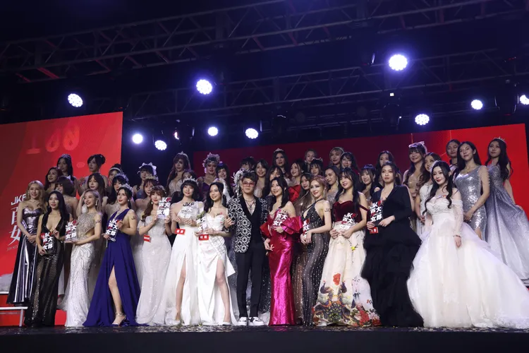 JKF百大女郎頒獎典禮。彭欣偉攝