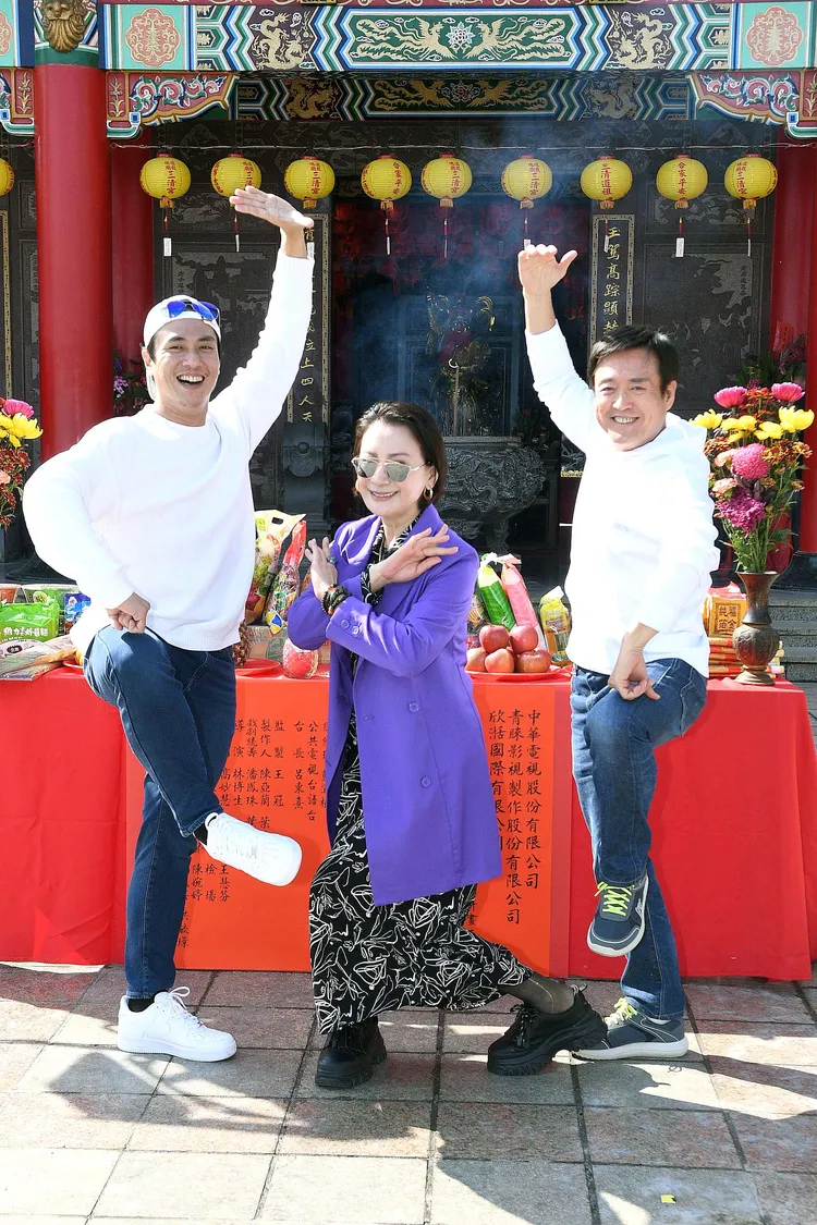 架勢十足。華視提供