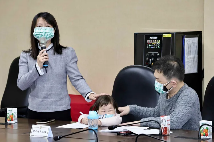 許小妹一家人。施昂強攝