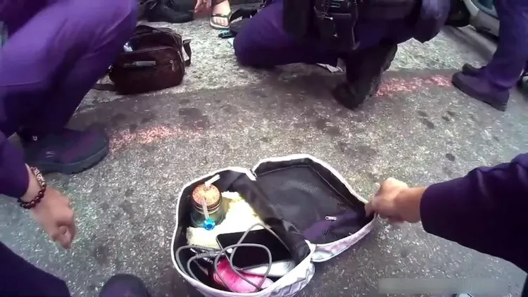 警方查獲安非他命吸食器。蘆洲警分局提供