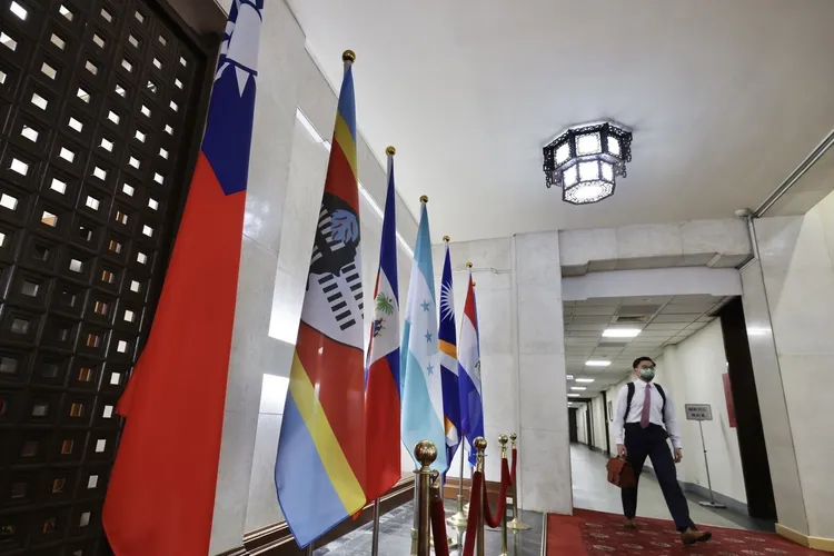 宏都拉斯和台灣82年邦誼終止。資料照片。林林攝