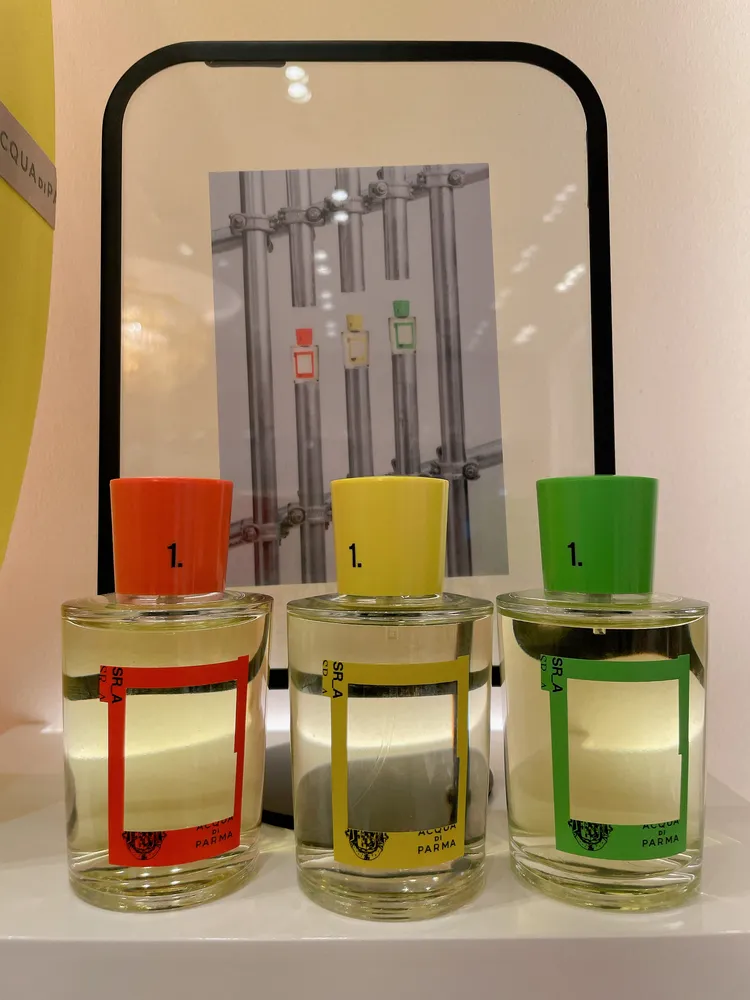 瓶蓋正面的「1」字樣，代表雙方3年合作計劃的第1年。張家玲攝