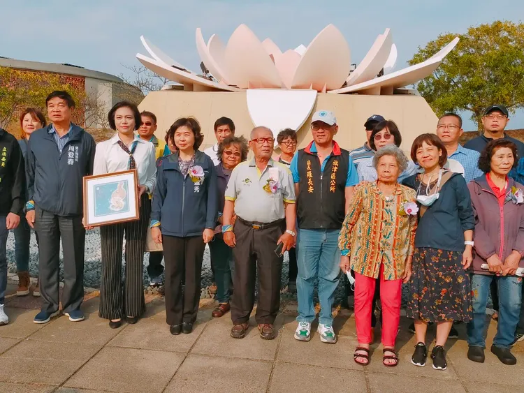 「高中六號」船難事件50 週年，高市府在旗津勞動女性紀念公園舉辦春祭。勞工局提供