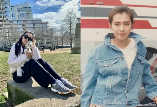 王祖賢息影19年仙氣素顏曝光了 網友恨不得是她懷中的狗