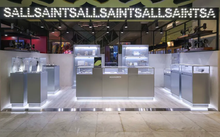 ALLSAINTS新光三越台北南西飾品專門店開幕。品牌提供