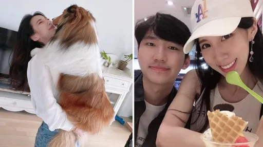 瑤瑤飛韓國緊抱分手時痛捨給男友的愛犬 被疑和舊愛上演大復合