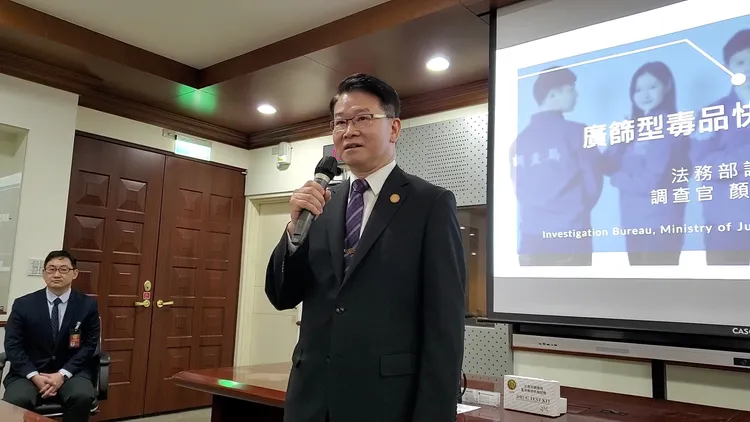 調查局長王俊力。呂志明攝