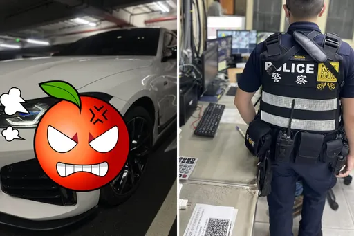 BMW停车场被A到!老三宝溜之大吉 车主叹:要不要让他赔30万?