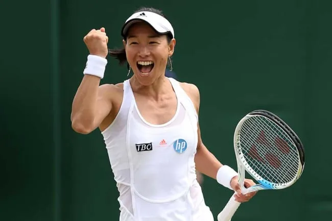 伊達公子曾是日本代表性的職業網球選手。翻攝日本yahoo