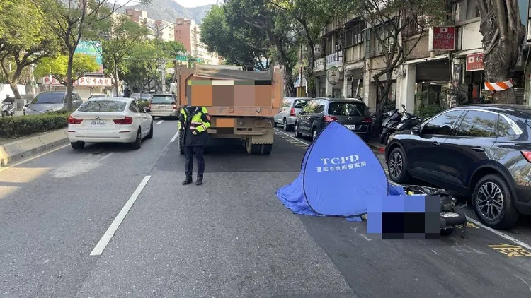 警方封鎖現場調查。翻攝畫面