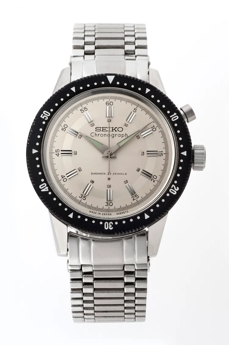 1964年，SEIKO因應東京奧運催生出日本第1只國產計時碼錶Crown Chronograph。品牌提供