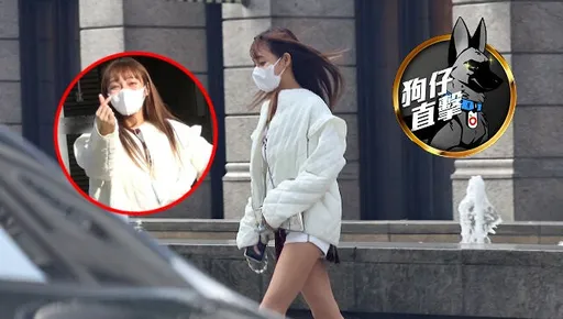 狗仔直擊｜林襄台下比台上更甜！電眼捕捉鏡頭　鞠躬比心N連發