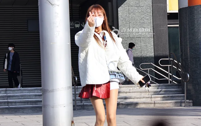 林襄心情看似相當不錯。特勤中心攝