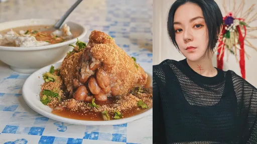 菜粽只有花生太「稀微」?歐陽靖一吃驚為天人 必加這味!台南特有的這個醬