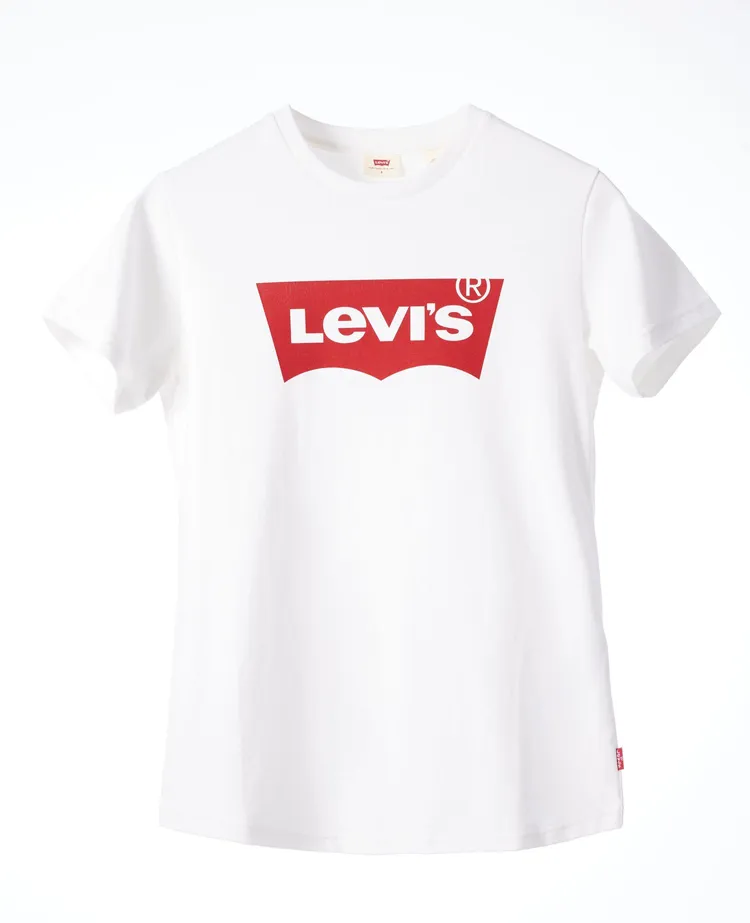 Batwing Logo白T恤，1290元。