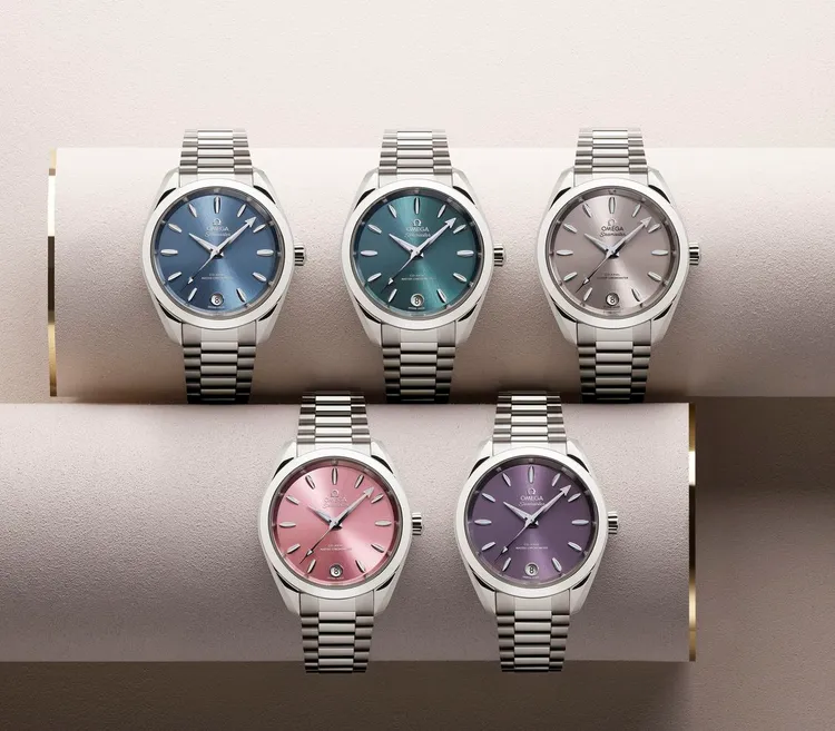 Aqua Terra Shades系列34mm腕錶。品牌提供