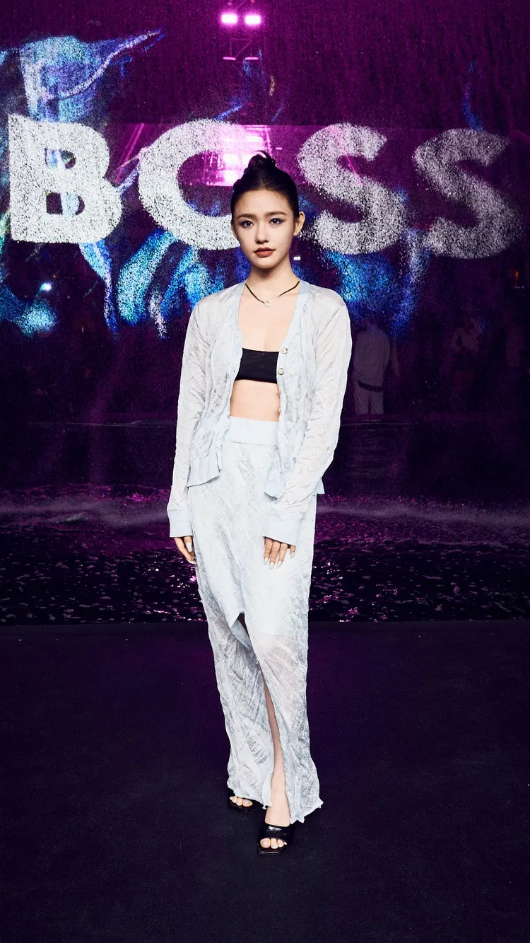 中國女星林允。品牌提供