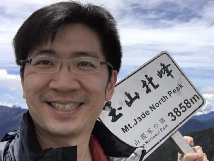 喬建中多次率團攀登玉山。翻攝Joseph Chiao臉書