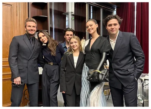 貝嫂巴黎辦時裝秀再度上演團圓劇碼 長子長媳來了卻少了「他」