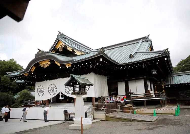 靖國神社。路透社資料照片