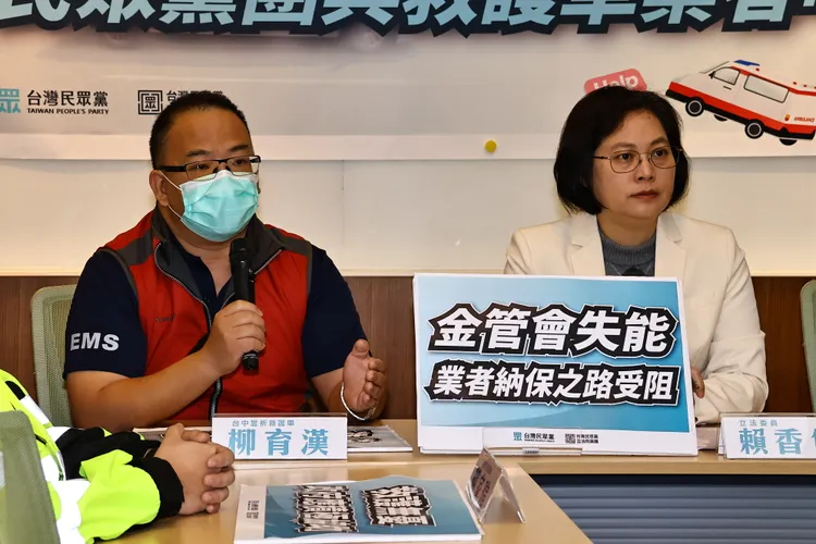 柳育漢嘆保險公司陷救護任務於風險之中。施昂強攝