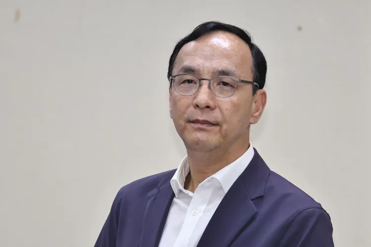 國民黨主席朱立倫今宣布總統提名採徵召制。施昂強攝