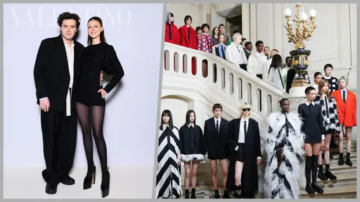 布魯克林樂與「億萬千金」老婆互為配件 高調放閃VALENTINO巴黎秀