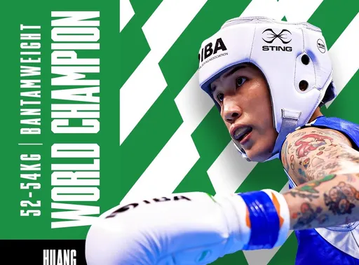 5比0完爆對手!台灣女拳手黃筱雯世錦賽奪金 下一步挑戰杭州亞運