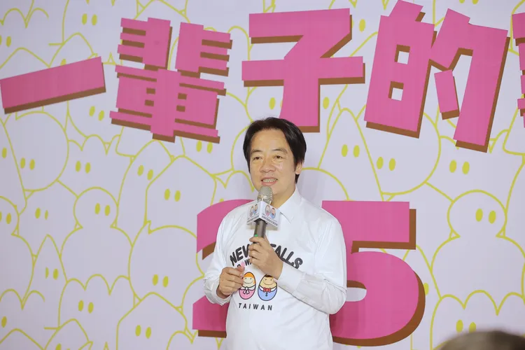 賴清德向所有願意投入公益活動的企業，表達敬意。府提供