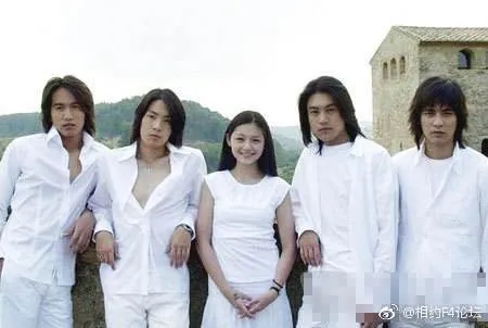 《流星花園》F4+大S已是經典。翻攝言承旭港灣微博