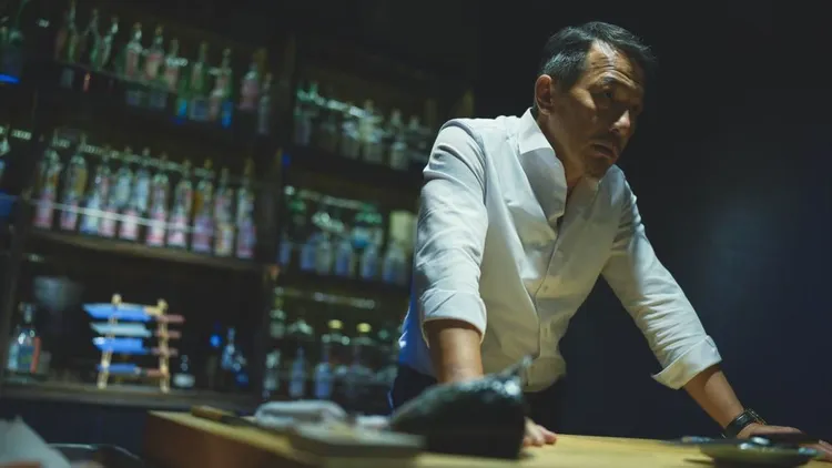 戴立忍和桂綸鎂情纏多年，近期他在電影《黑的教育》飾演地方角頭。禾豐九路提供