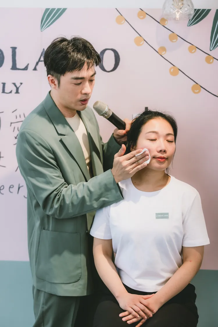 Sam教學以3+1黃金油水比例打造的女神光保養法。品牌提供