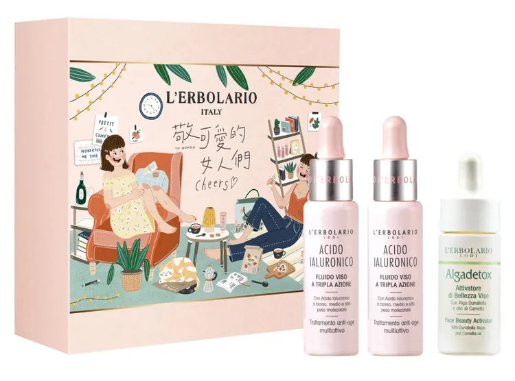 女神光保養禮盒，6990元。品牌提供