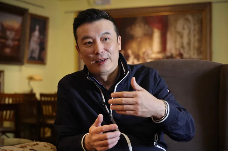 林煒3年來都在線上接受訓練。林林攝