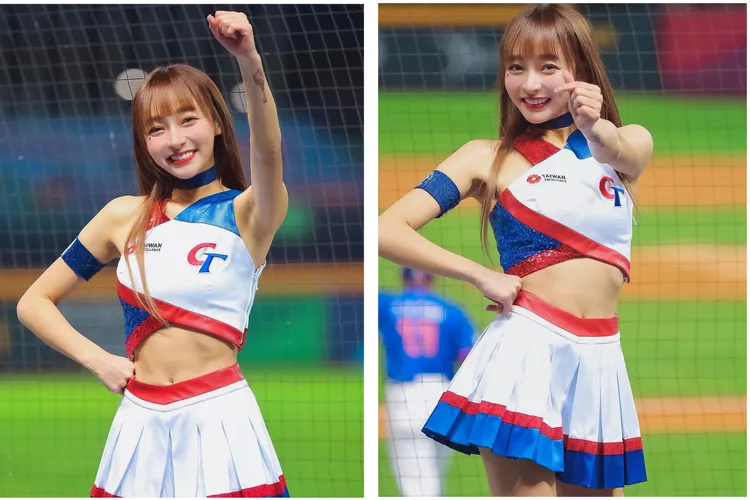 沈政男醫師發現，經典賽10年更迭，最大的差別是啦啦隊，其中林襄每天都有新聞。翻攝《95_mizuki》的IG