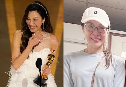 楊紫瓊去年悄訪台點七星燈　喜鵲飛來預告小金人到手