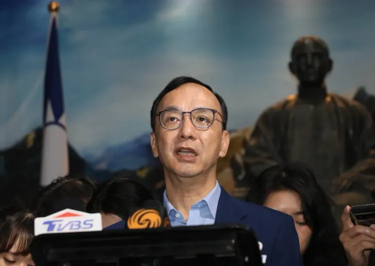 朱立倫宣布，2024總統大選將採取徵召制度。資料照片