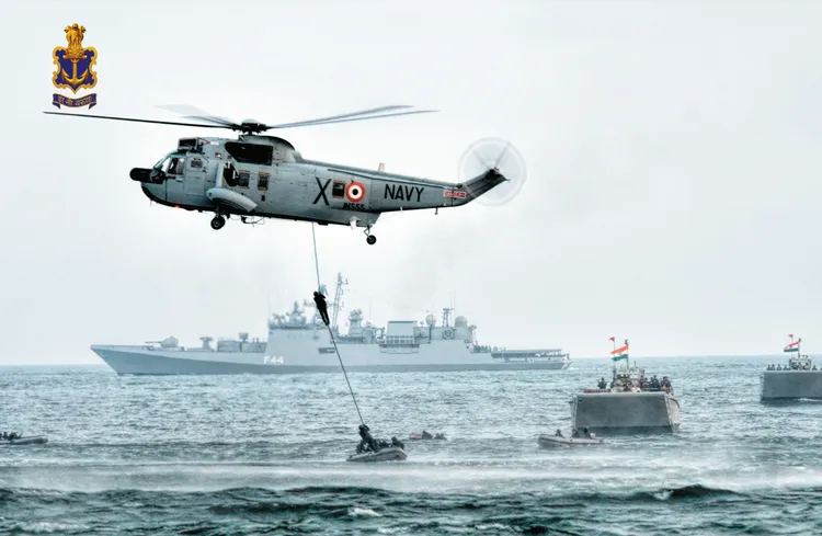 翻攝印度海軍官網