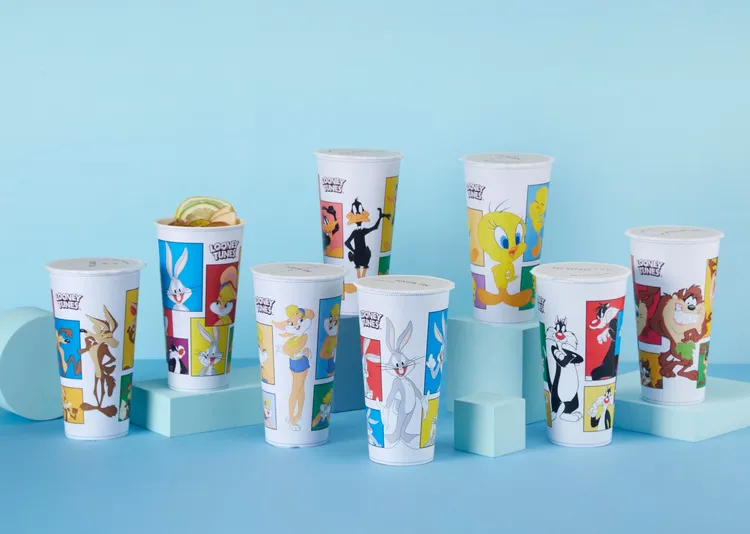 活動期間只要在Mr.Wish門市購買飲品，杯膜、紙杯上也都能看到樂一通家族角色們的可愛蹤跡。業者提供