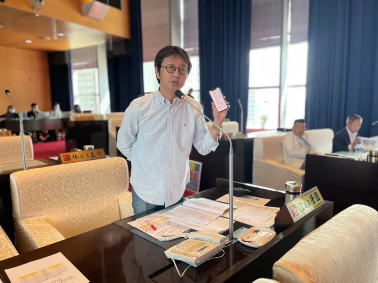 屬於正國會系統的江肇國，也將明天登記台中第六選區黨內初選。資料照片