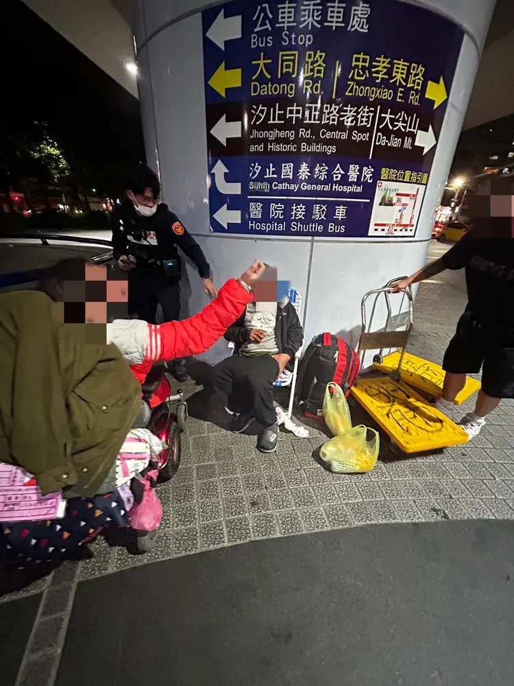 警方釐清案情。翻攝畫面