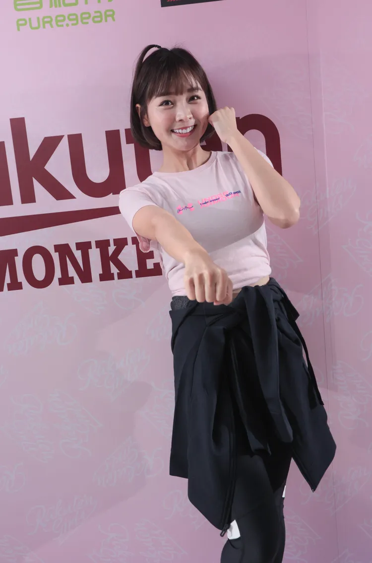 籃籃腰間肉已消滅。彭欣偉攝