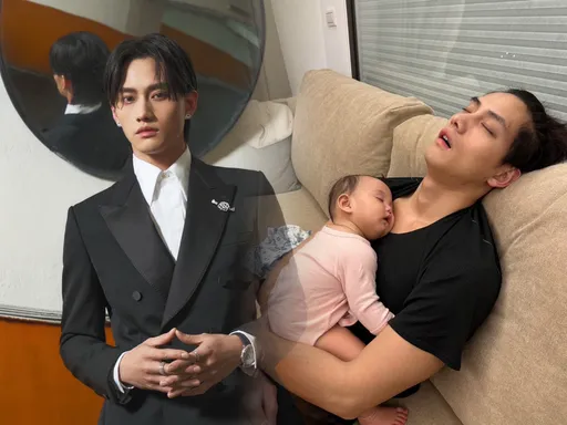 范少勳愛女跟媽媽姓葉「覺得浪漫」　奶爸小心翼翼垃圾袋套頭防菌