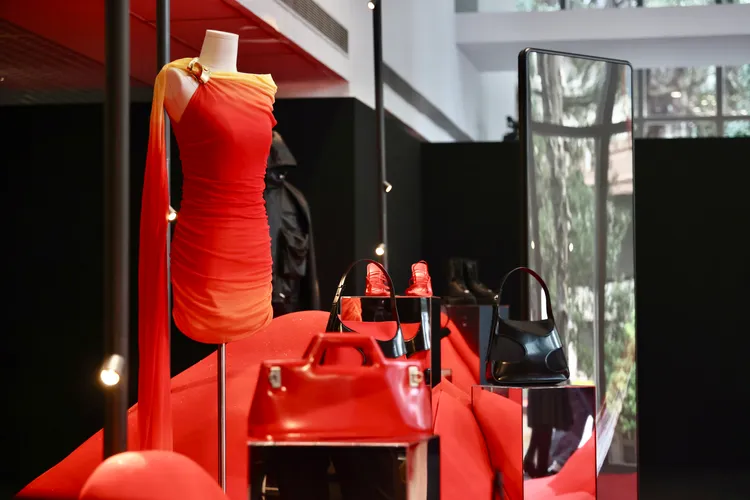 FERRAGAMO 2023春夏系列發表會場。林林攝