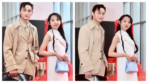 范少勳當爸沒了時髦只剩嬰兒背巾　搭俏麗李沐滿足穿搭魂