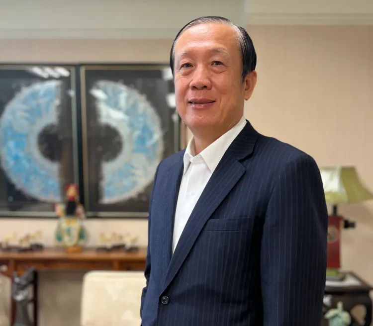鄉林集團董事長、全國商總主席賴正鎰。鄉林提供