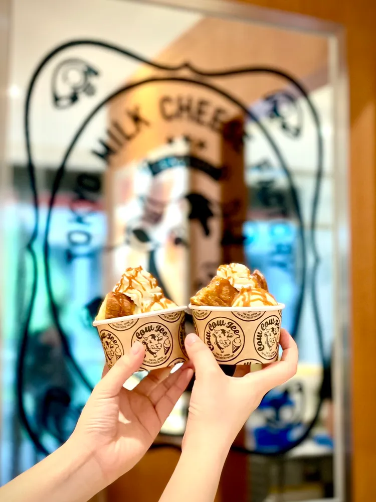 台灣限定推出的「法式吐司聖代」，售價180元。曾仲葳攝