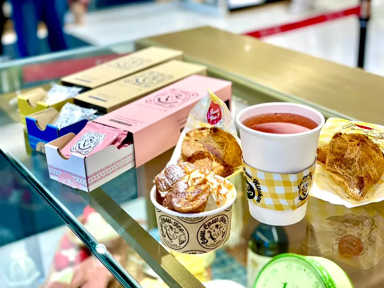 A8店限定獨賣8款商品，包括3款冰涼飲品。曾仲葳攝