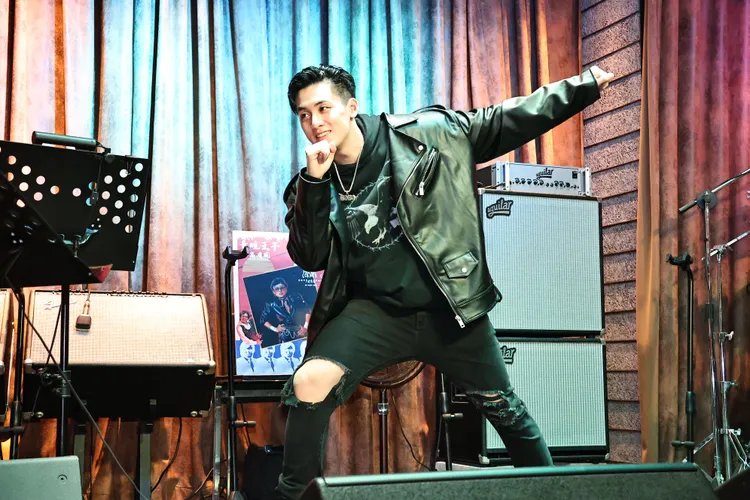 葛兆恩對戀情三緘其口。施昂強攝