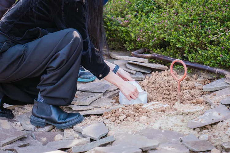 白癡公主與家人依照父親遺願，選擇環保葬。取自白癡公主臉書